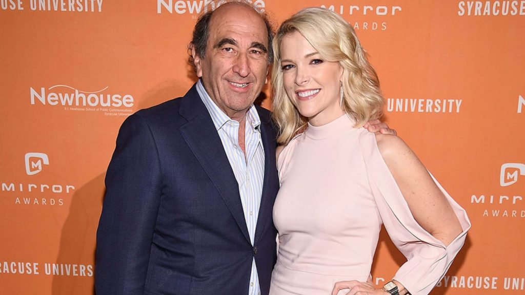 NBC News chairman Andy Lack and Megyn Kelly attend the 2017 Mirror Awards in New York City. (Photo by Dimitrios Kambouris/Getty Images)