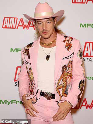 Diplo wearing a Pink Cowboy outfit | Credit: Getty Images