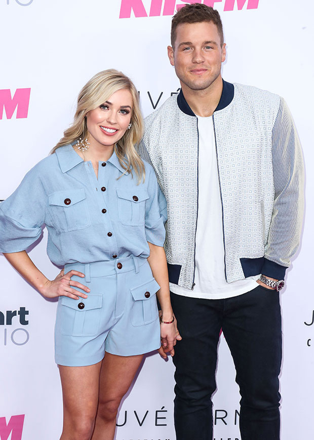 Cassie Randolph and Colton Underwood, back when they were together as a couple (Credit: SplashNews)