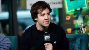 David Dobrik interview at America's Most Musical Family 2019 [Credit: Axios]