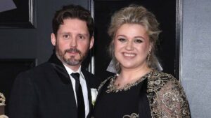 Kelly Clarkson and Brandon Blackstock (Credit: Getty Images)