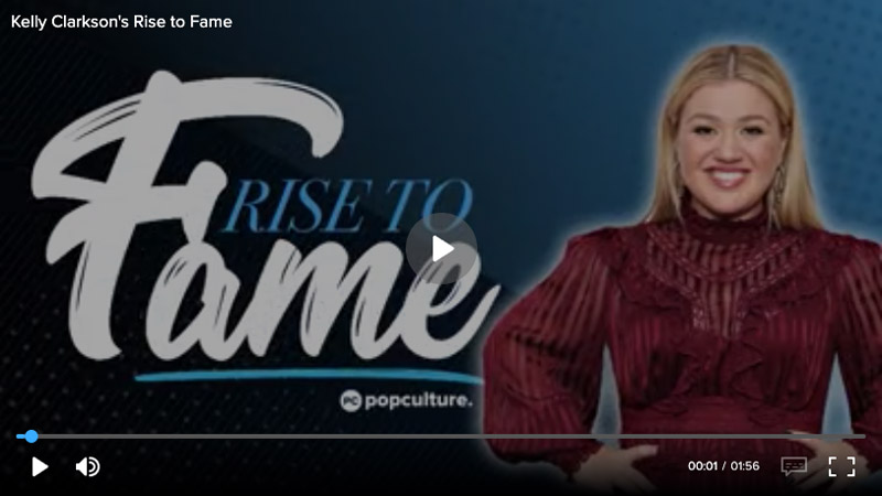 Kelly Clarkson's Rise to Fame - by PopCulture (video)
