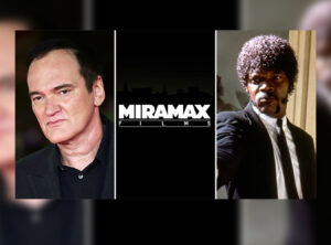 Quentin Tarantino; Miramax Films logo; Samuel L. Jackson (Credits: Mega; Everet)