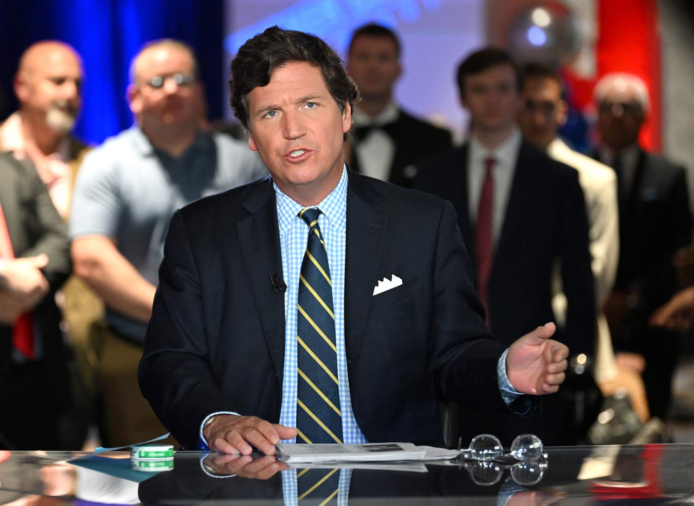 Tucker Carlson hired Los Angeles-based attorney Bryan Freedman after parting ways with Fox News. (Jason Koerner/Getty Images)