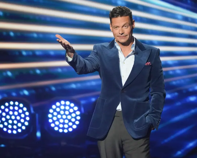 Ryan Seacrest has been announced as Pat Sajak’s replacement on “Wheel of Fortune” following the veteran host’s announcement that he’ll exit the game show next year. (Credits: ABC via Getty Images)