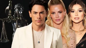 (L-R) Tom Sandoval, Ariana Madix and Rachel Leviss (Credits: Getty Images)